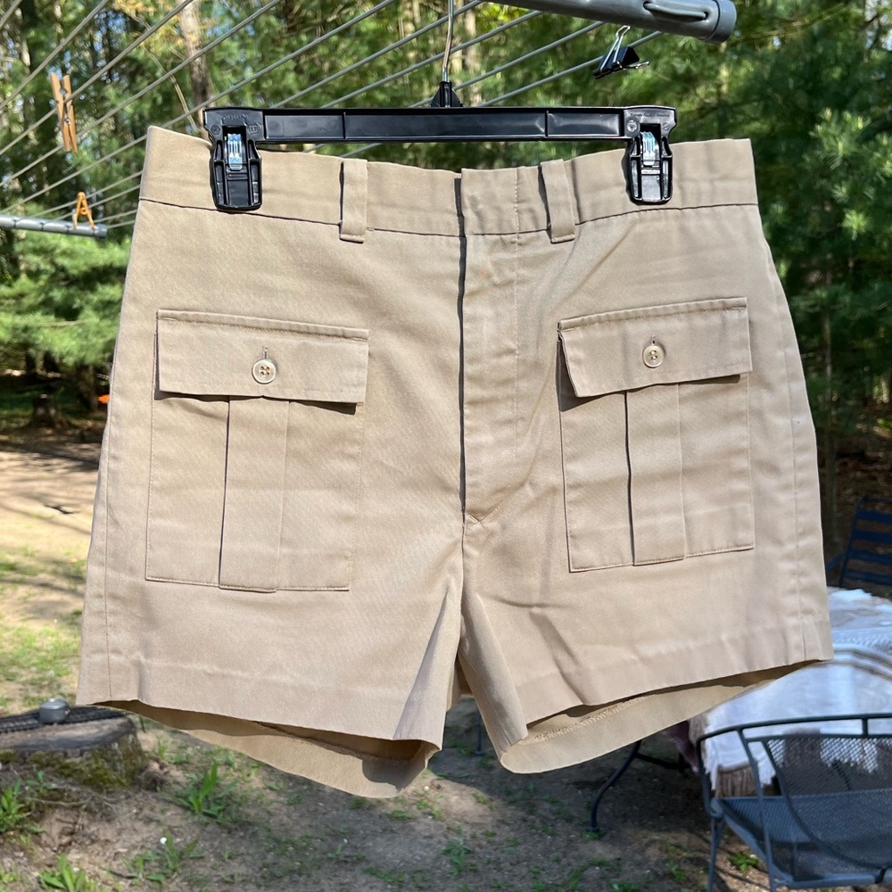 80s Christopher Rand Khaki Shorts